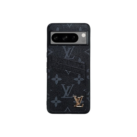 KARTENHALTER „LV BLACK“ MIT MONOGRAMM