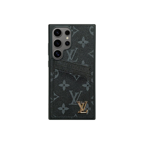 LV BLACK MONOGRAM CARDHOLDER FULLY COVERED